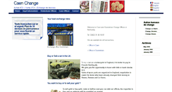 Desktop Screenshot of caen-change.fr